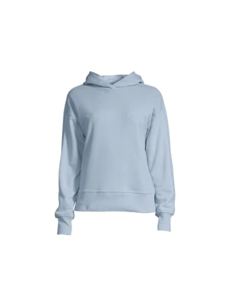 CASALL Froté mikina s kapucí Natural Dye modrá CASALL Froté mikina s kapucí Natural Dye modrá