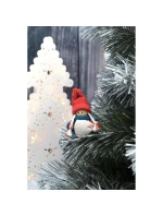 DEKORATIVNÍ PANENKA S TAŠKOU MODRÁ DÍVKA 7,5 CM