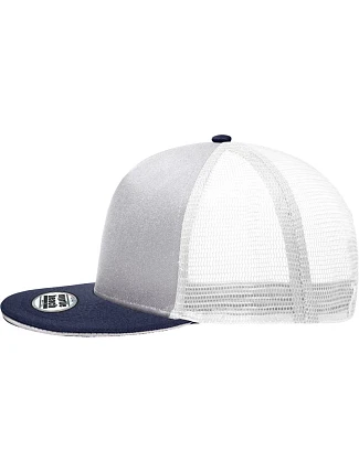 Daiber MB 6636 5 panelová Pro síťovaná kšiltovka 03.6636 light grey/navy Daiber MB 6636 5 panelová Pro síťovaná kšiltovka 03.6636 light grey/navy