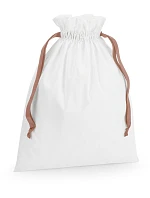 Westford Mill W 121 Bavlněný pytel s dárkovou stuhou 50.0121 soft white/rose gold