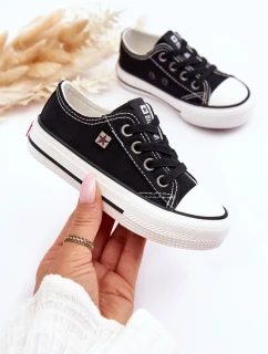 Dětské Klasické Tenisky Big Star DD374163 Černé