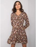 Šaty TW SK BI 25624.20P černá a žlutá