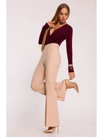 M874 Kalhoty s rozšířenými nohavicemi - béžové M874 Kalhoty s rozšířenými nohavicemi - béžové