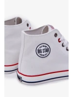 Pánské plátěné tenisky Big Star HI-POLY SYSTEM – bílé