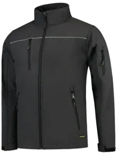 Luxury Softshell softshellová bunda unisex tmavě šedá