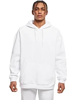 Build your Brand BB 006 Oversize mikina s kapucí z těžké bavlny 56.B006 white