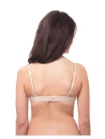 Hladká double push-up podprsenka W8144 FULL EFFECT PLAIN tělová - Wonderbra