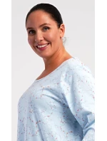 Dámské domácí šaty s tříčtvrtečním rukávem Lauren Dámské domácí šaty s tříčtvrtečním rukávem Lauren