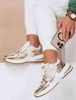 Dámské tenisky s plochou podrážkou ROYALFIT gold FashionStreet ZY0618