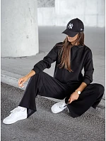 Dámská tepláková souprava „Masełko“, černá, FashionStreet AY1210 Dámská tepláková souprava „Masełko“, černá, FashionStreet AY1210