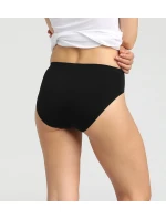 Dámské bezešvé kalhotky 2 ks DIM SEAMLESS MAXI BRIEF 2x - DIM - černá
