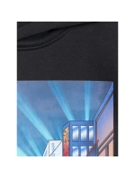 Chlapecká nepruhovaná mikina s kapucí 4F 4FJRAW25TSWSM2345-20S Chlapecká nepruhovaná mikina s kapucí 4F 4FJRAW25TSWSM2345-20S