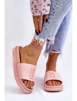 Dámské pantofle Big Star LL274425 Světle růžové Dámské pantofle Big Star LL274425 Světle růžové