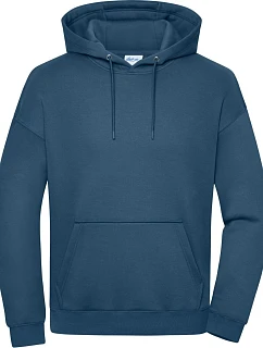 Daiber 8052 Těžká unisex mikina s kapucí 02.8052 dusty blue