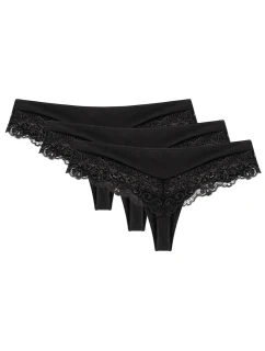 Wol-Bar Sirtaka 3-pack barva: černá