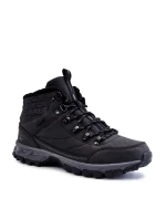 Pánské zateplené boty Trekingové boty Cross Jeans KK1R4022C Černe Pánské zateplené boty Trekingové boty Cross Jeans KK1R4022C Černe