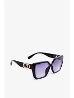 Dámské sluneční brýle s ozdobnými detaily UV400 černá Dámské sluneční brýle s ozdobnými detaily UV400 černá