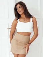 CYNDY tmavě béžová sukně FashionStreet CY0418