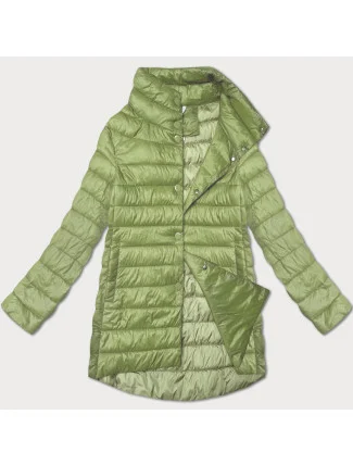 Dámská prošívaná bunda v pistáciové barvě se stojáčkem Minority (P3-6908-396) Dámská prošívaná bunda v pistáciové barvě se stojáčkem Minority (P3-6908-396)