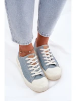 Dámské Textilní Tenisky Big Star RR274796 Modré