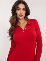 Šaty RV SK 9956.45 červená Šaty RV SK 9956.45 červená