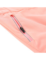 Dětská softshellová bunda s membránou ALPINE PRO SPERTO neon salmon