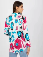 Dámská košile 509016.06 bílo-modro-růžová - FPrice Dámská košile 509016.06 bílo-modro-růžová - FPrice