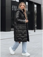Dámská zimní bunda oversize černá FashionStreet TY5502