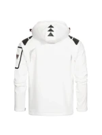 Geographical Norway pánská rychleschnoucí sportovní bunda s kapucí Techno MEN 056 BS3 white (WU1060H/GN) pánské