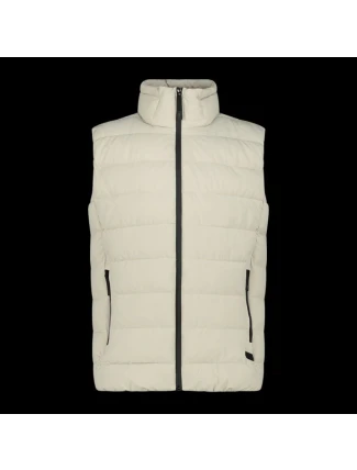 CMP pánská zateplená vesta zimní sportovní bez rukávů béžová (34K0757/A238)