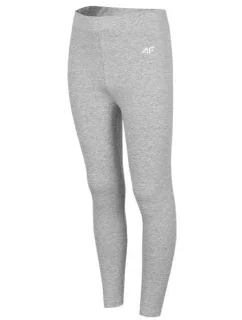 Dětské legíny 4F HJZ22-JLEG001 šedé - 4F