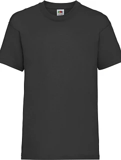 Fruit of the Loom Kids Valueweight T Dětské tričko 16.1033 black
