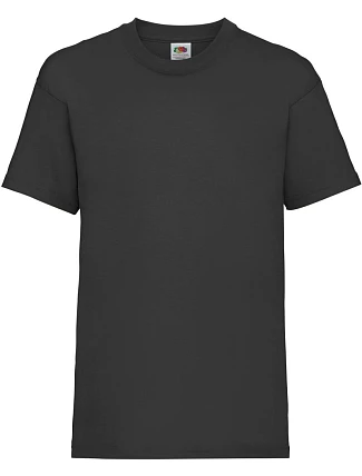 Fruit of the Loom Kids Valueweight T Dětské tričko 16.1033 black Fruit of the Loom Kids Valueweight T Dětské tričko 16.1033 black