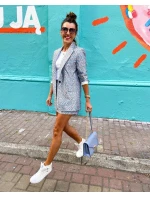 Dámské Vysoké Tenisky Big Star FF274579 Bile Dámské Vysoké Tenisky Big Star FF274579 Bile