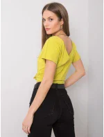 Tričko RV TS 4662.25P limetkově zelené