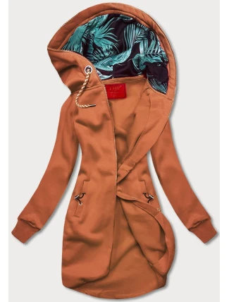 Dlouhá rudá dámská mikina (AMG-855B) Dlouhá rudá dámská mikina (AMG-855B)