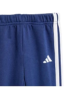 Adidas Essentials Kids Tiberio 3 Stripes Fleece Blue KC6004