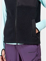 Craft Corporate ADV Pile Fleece Vest W Dámská fleecová vesta Sherpa 81.3811 ecru/black Craft Corporate ADV Pile Fleece Vest W Dámská fleecová vesta Sherpa 81.3811 ecru/black