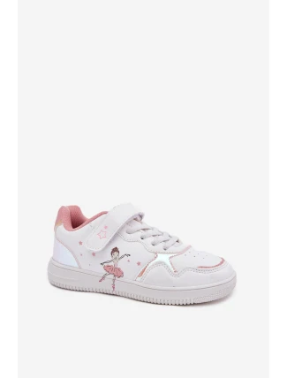 Dívčí Sportovní Boty Baletka Bílé Ulinasse