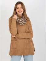 Tunelová šála AT KM ENEC B63 1.44P tmavě lila