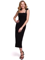 Dámské šaty K046 černé - Makover Dámské šaty K046 černé - Makover