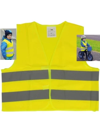 Dětská reflexní vesta DUNLOP YELLOW