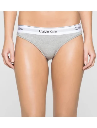 Tanga F3786E-020 šedá - Calvin Klein Tanga F3786E-020 šedá - Calvin Klein