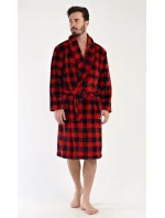 Pánský župan se šálovým límcem Kostka