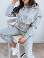 Dámská tepláková souprava SERINE light grey FashionStreet AY0642