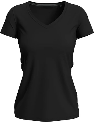 Stedman Stretch-T V-neck Women Dámské tričko s výstřihem do V 05.9710 black opal Stedman Stretch-T V-neck Women Dámské tričko s výstřihem do V 05.9710 black opal