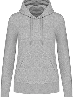 Kariban K 4028 Dámská eco-friendly mikina s kapucí 20.4028 oxford grey