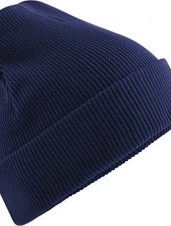 Beechfield B 830N Pletená čepice z bio bavlny 53.830N oxford navy