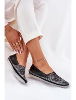 Kožené Baletky Se Vzorem Maciejka T1930-39 Černé