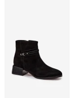 Boty na podpatku  model 220200 Step in style